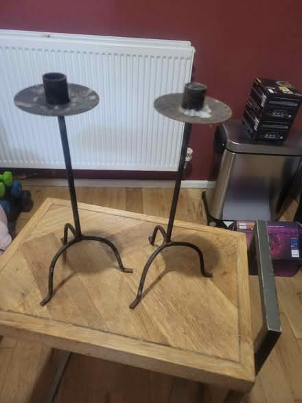 Photo of free 2 iron candle sticks (Upper Clapton E5) #2