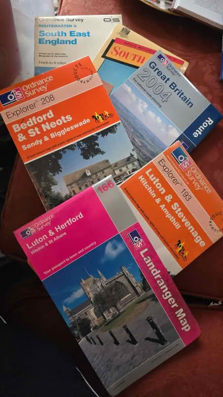 Photo of free 6 folding maps (Brickhill MK41) #1
