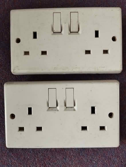 Photo of free 2x Crabtree twin 13amp socket (Shepperton TW17) #1
