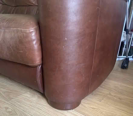 Photo of free Italian leather sofa (White Cross LA1) #4