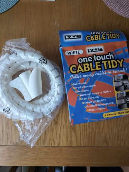 Photo of free White cable tidy (Calcot RG31) #1