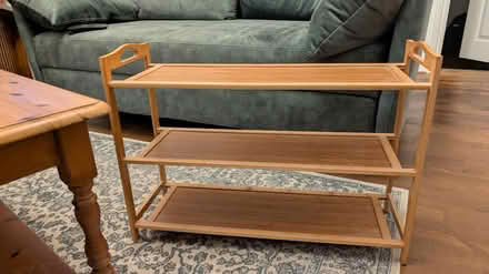 Photo of free Wooden shoe rack (TW10) #1