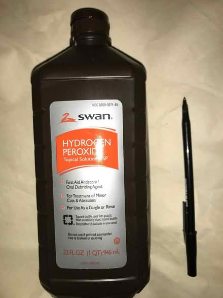 Photo of free Expired Hydrogen Peroxide (Downtown Mountain View) #1