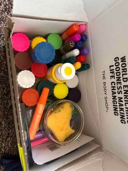 Photo of free Box of old paints/glitter/face paint (Skerton LA1) #1