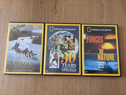 Photo of free 3x National Geographic DVD’s (San Jose West) #1