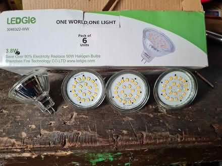 Photo of free Four halogen bulbs. (Chatham ME5) #1