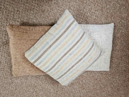 Photo of free 3 mismatched cushions (Ormesby St Margaret NR29) #1