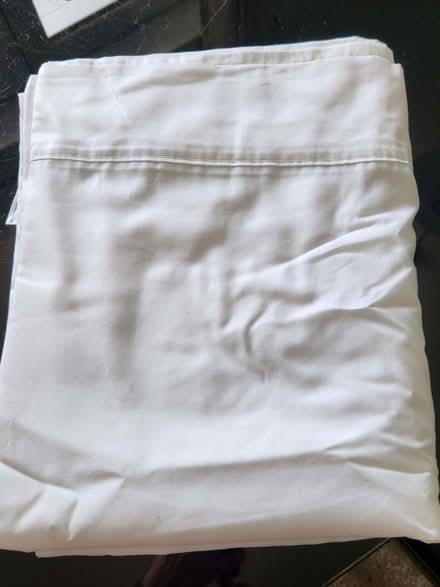 Photo of free cotton flat sheet (Northop Hall CH7) #1