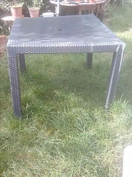Photo of free Garden table (South Lancing BN15) #3