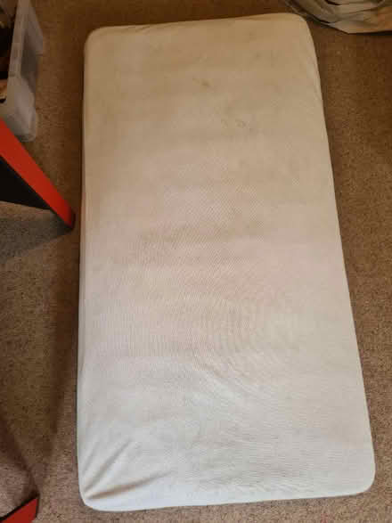Photo of free Childrens cot mattress (Hook roundabout KT9) #2