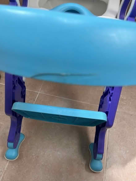 Photo of free Blue adjustable toilet seat/step (Lion Gate TW9) #2