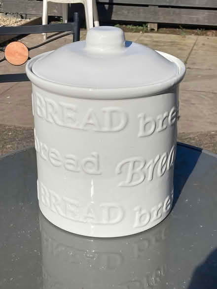 Photo of free Ceramic bread bin (Aldwick PO21) #1