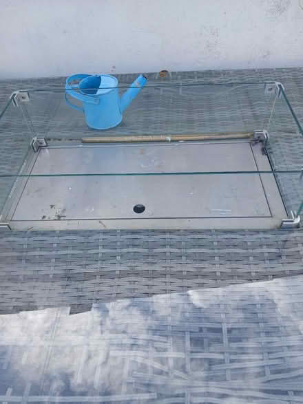 Photo of free Garden ratten table (Gillingham ME7) #3