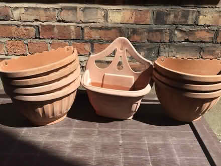 Photo of free Plastic wall baskets (Wallasey CH44) #1