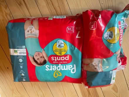 Photo of free Size 7 nappies, 1 full pack, 1 partial (Greystones S11) #1