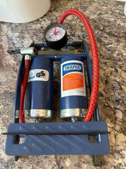 Photo of free Footpump (Hastings. Broom grove TN34) #1