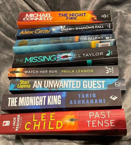 Photo of free 8 crime books (Clapham/Battersea SW8) #1