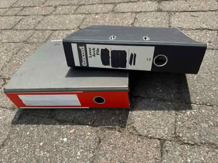 Photo of free 2x A4 lever arch files (Hove BN3) #1