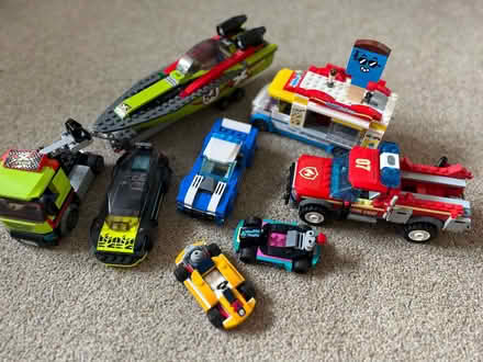 Photo of free Lego vehicles various (Florence Park OX4) #1