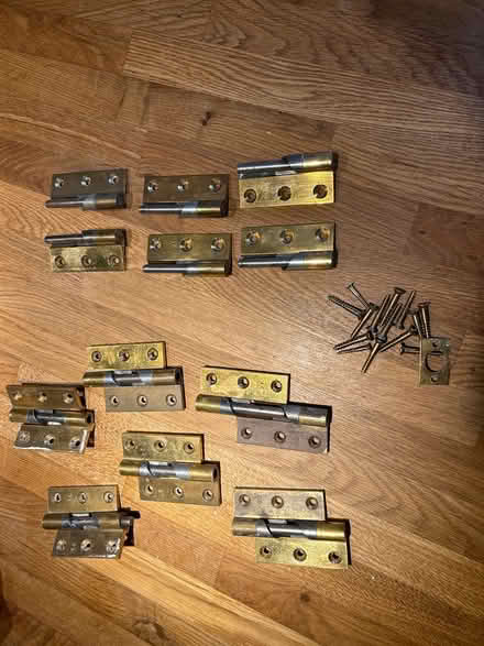 Photo of free Brass door hinges (Hayling Island PO11) #1