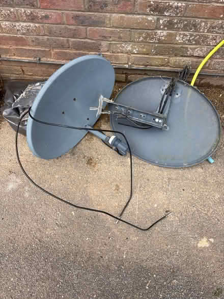 Photo of free 2 satellite dishes (RH17 6TQ) #1