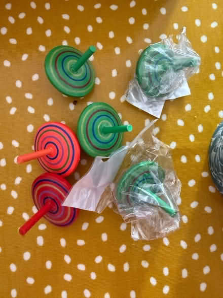 Photo of free Wooden spinning tops (Sydenham) #1