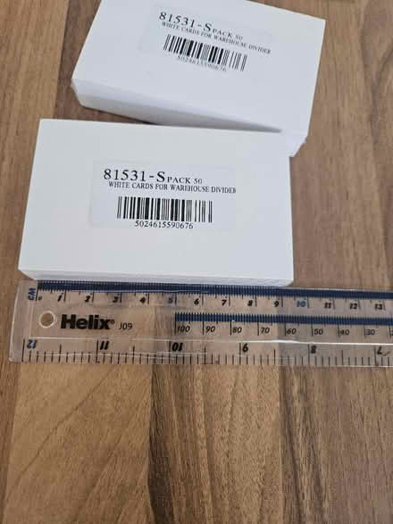 Photo of free 2x white cards (Kingswood BS15) #2