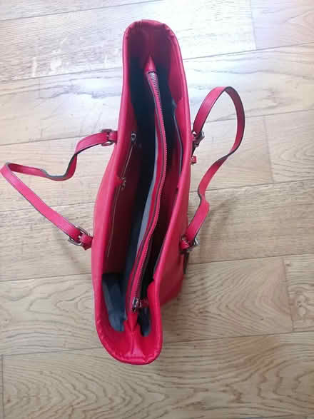 Photo of free Red bag n Boots, size 3 (White City, W12) #2