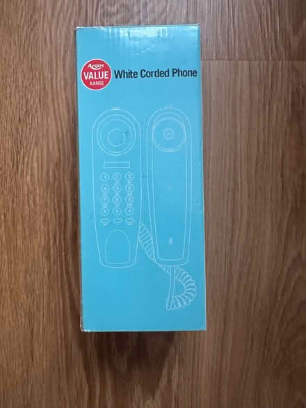 Photo of free Argos White Corded Phone (Old Woking GU22) #1