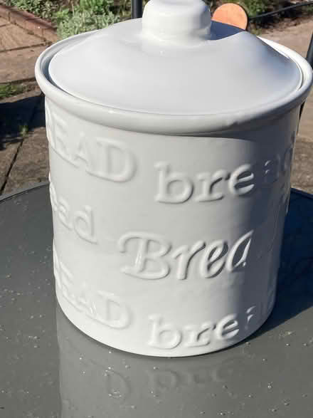 Photo of free Ceramic bread bin (Aldwick PO21) #2