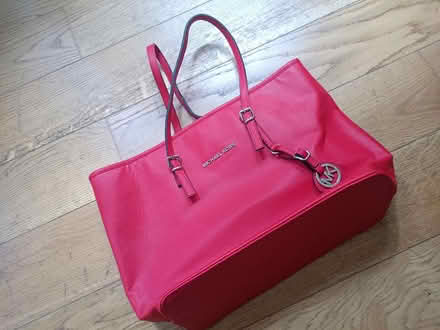 Photo of free Red bag n Boots, size 3 (White City, W12) #1