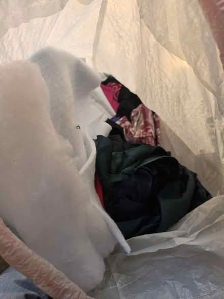 Photo of free Bag of fabric scraps for crafts (Ina/Thornydale) #1