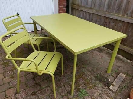 Photo of free Garden table and chairs (Exeter EX2) #1