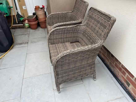 Photo of free 2 x Rattan armchairs - good condition but need attention (Cutteslowe OX2) #2