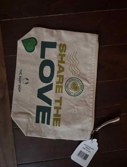 Photo of free New make up bag - hemp (Mulock & Yonge St) #1