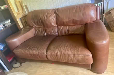 Photo of free Italian leather sofa (White Cross LA1) #2
