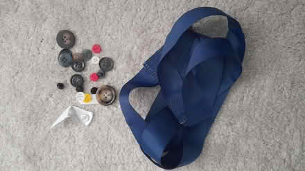 Photo of free buttons and ribbon (Longton PR4) #1