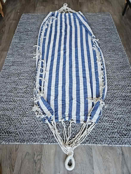 Photo of free Handmade Cotton Woven Hammock (1 person) (Stoke Newington N16) #3