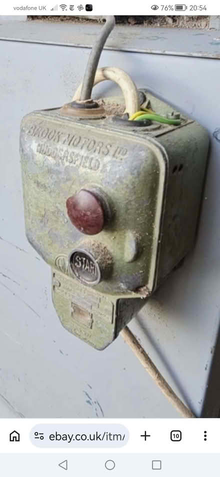 Photo of Contactor/starter (Hanworth RG12) #1
