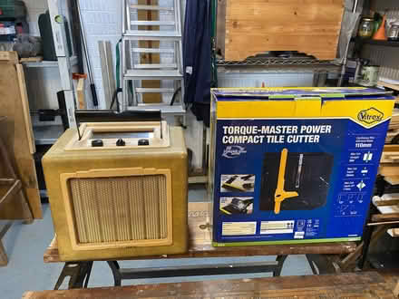 Photo of free Compact Tile Cutter and old Radio (Kingsbrook HP22) #1