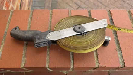 Photo of free Steel measuring tape 30m (Old Basing RG24) #2