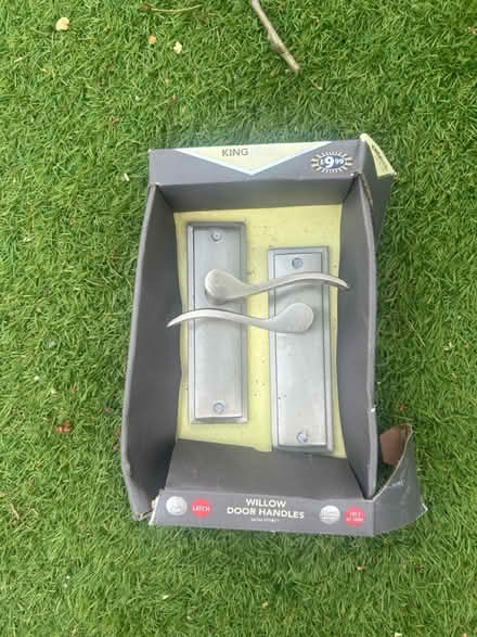 Photo of free Boxed Crome door handles (L37 2HH) #1
