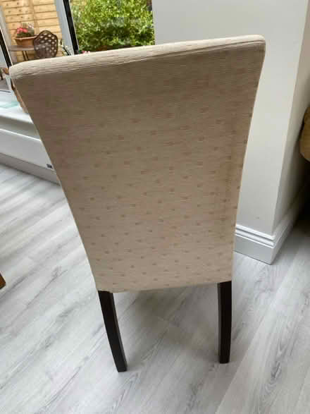 Photo of free 3 cream chairs (Crawley RH11) #2