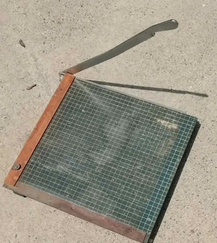 Photo of free Paper cutter (Downtown Natick) #1