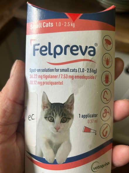Photo of free Cat bowls and flea tick prevention (Abraham Heights LA1) #2