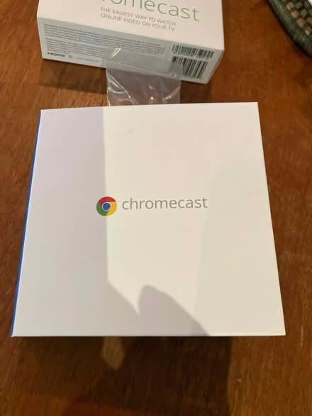 Photo of free Chromecast boxed and unused (Greenwich/Blackheath SE10) #3