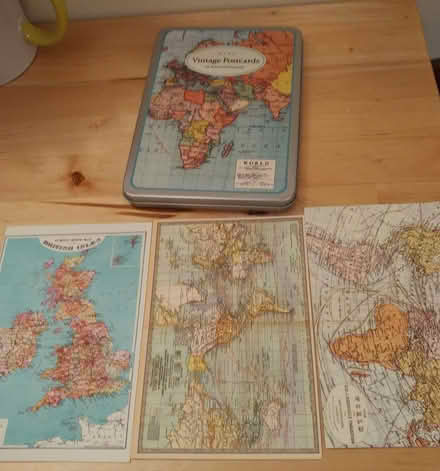 Photo of free Small tin of map postcards (3) (Greenbank and Hunt Club) #1