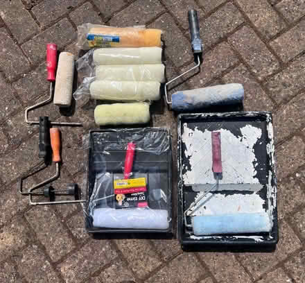 Photo of free Paint rollers and trays (Fords Farm RG31) #1