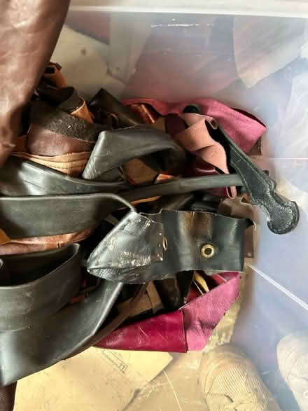 Photo of free Leather (& vegan leather) pieces (North fort st EH6) #2