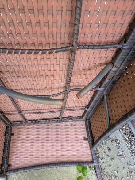 Photo of free Rattan 2-Seater Bench - Needs Frame Repair / DIY Project (Chapel Allerton LS7) #3